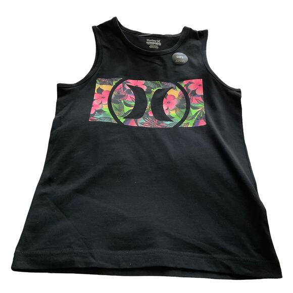 Hurley Soft Floral Tank Top Girls Medium.‎ NWT - Picture 1 of 3